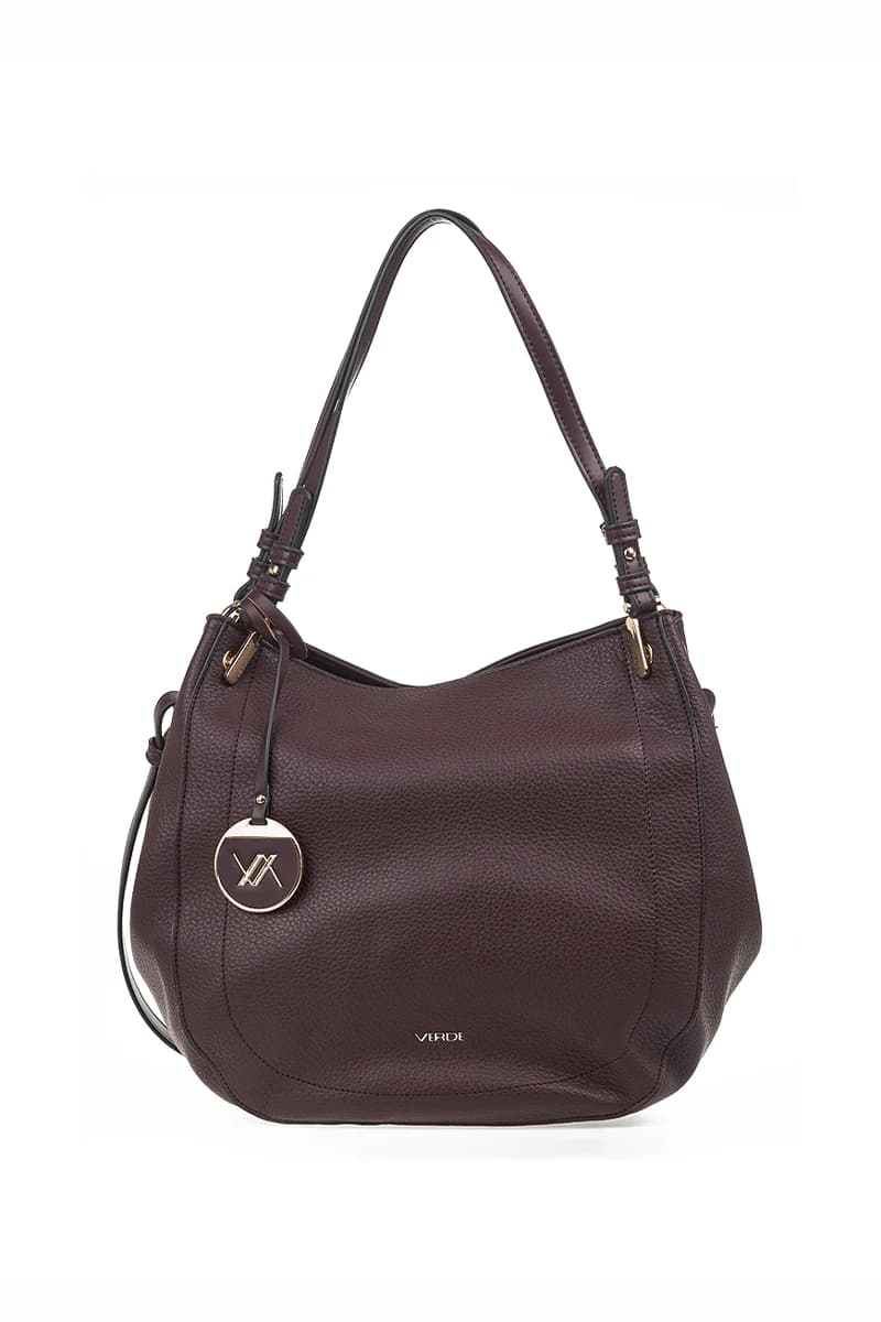 VERDE FASHION | Borsa a spalla morbida tre scomparti - 13