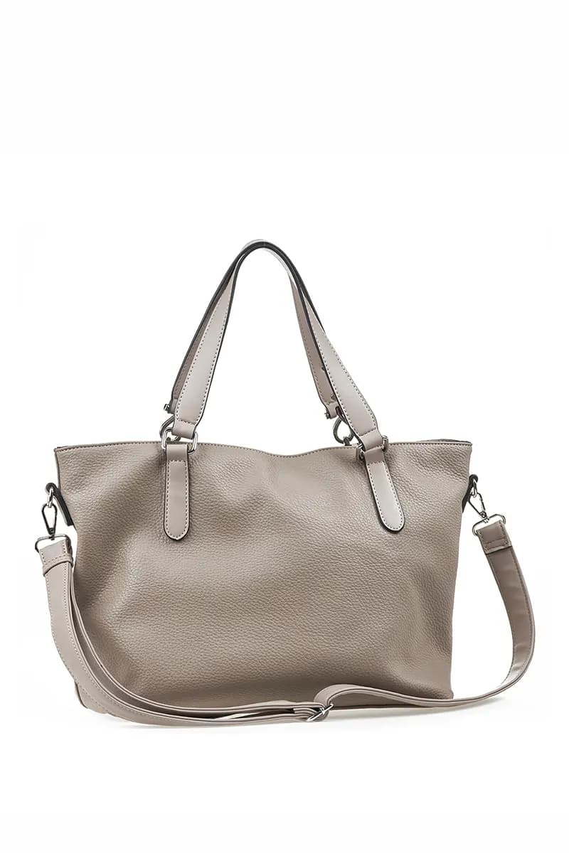 VERDE FASHION | Borsa a spalla morbida rettangolare con zip - 6