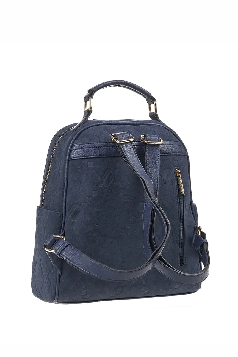 VERDE FASHION | Zaino scamosciato con tasche laterali - 2