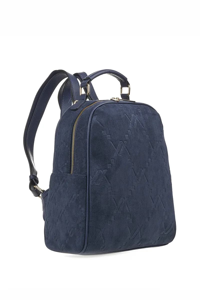 VERDE FASHION | Zaino scamosciato con tasche laterali - 3