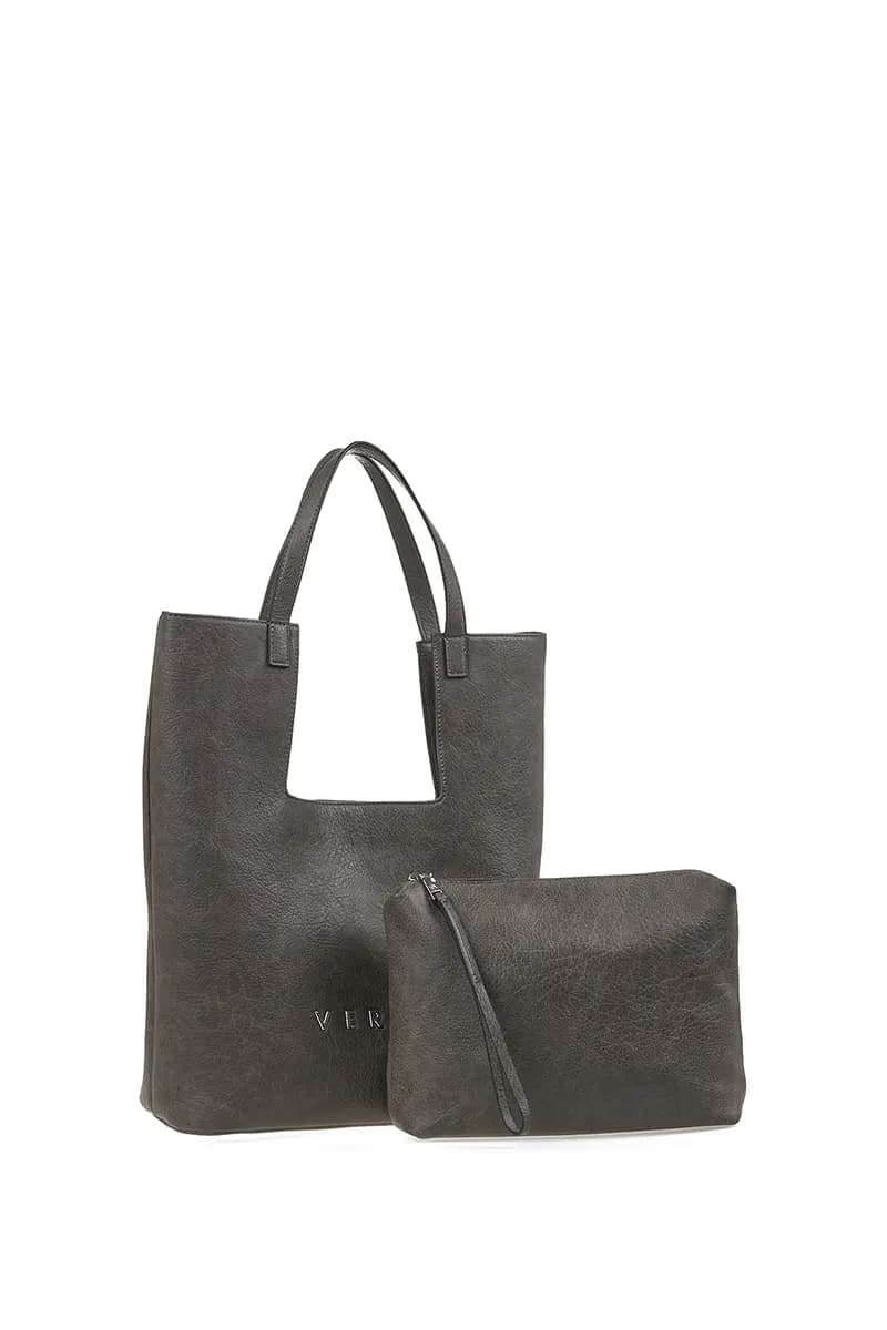 VERDE FASHION | Shopper hobo con pochette interna - 3