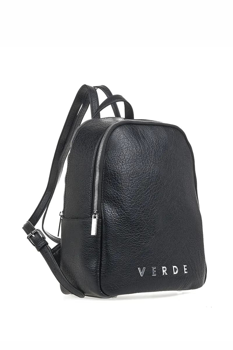 VERDE FASHION | Zaino doppia tasca con logo - 3