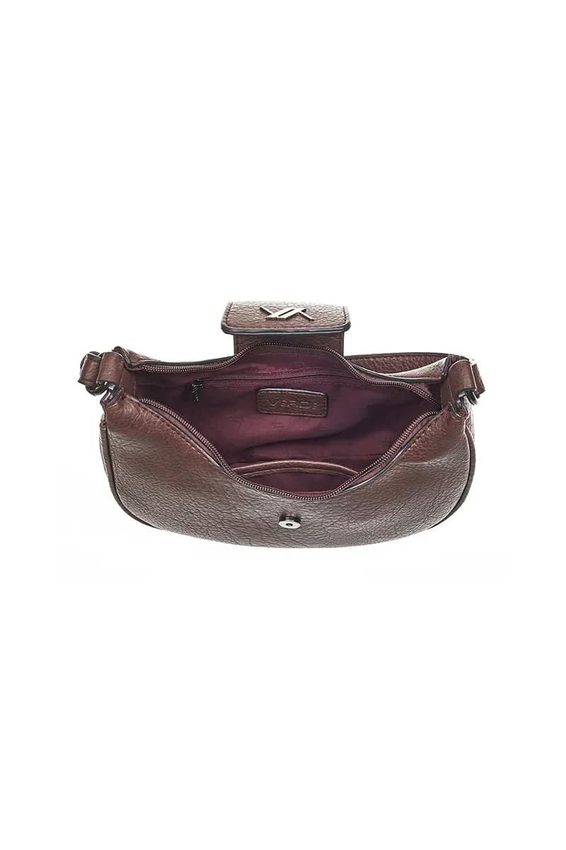 VERDE FASHION | Borsa hobo a spalla con fibbia - 4