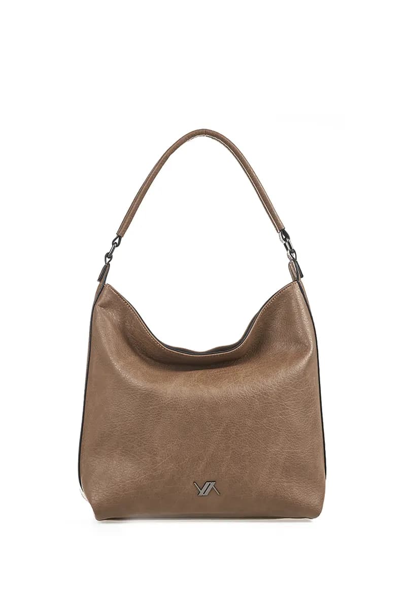 VERDE FASHION | Borsa a sacca con zip - 14