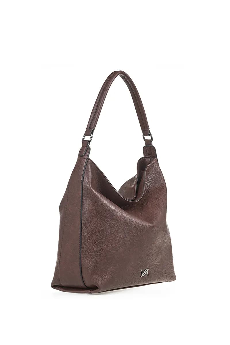 VERDE FASHION | Borsa a sacca con zip - 11