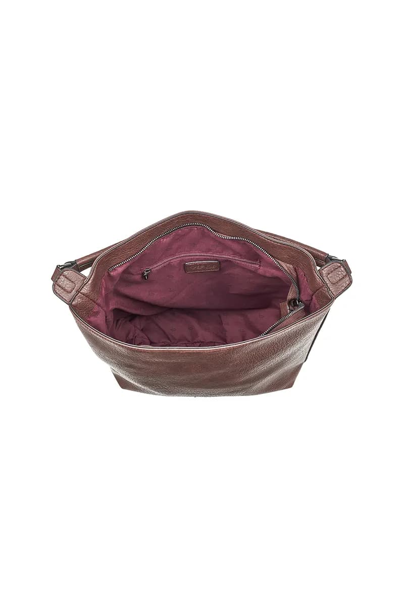 VERDE FASHION | Borsa a sacca con zip - 12