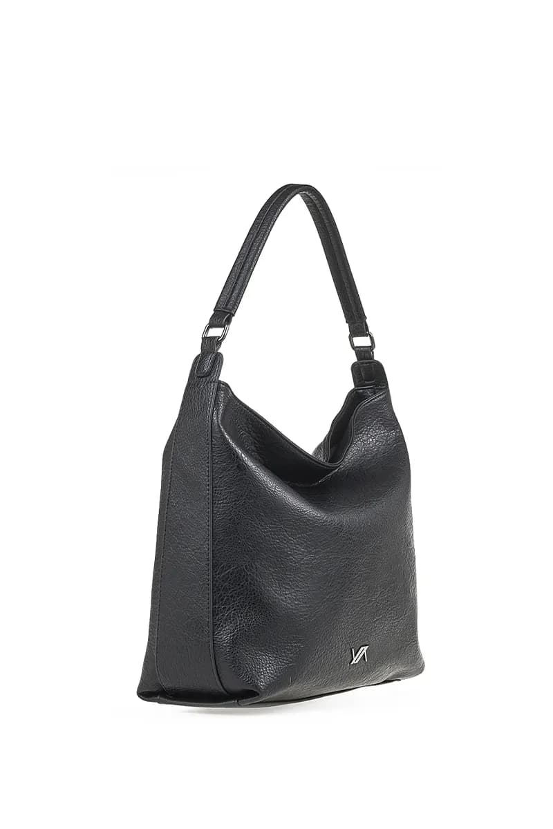 VERDE FASHION | Borsa a sacca con zip - 7