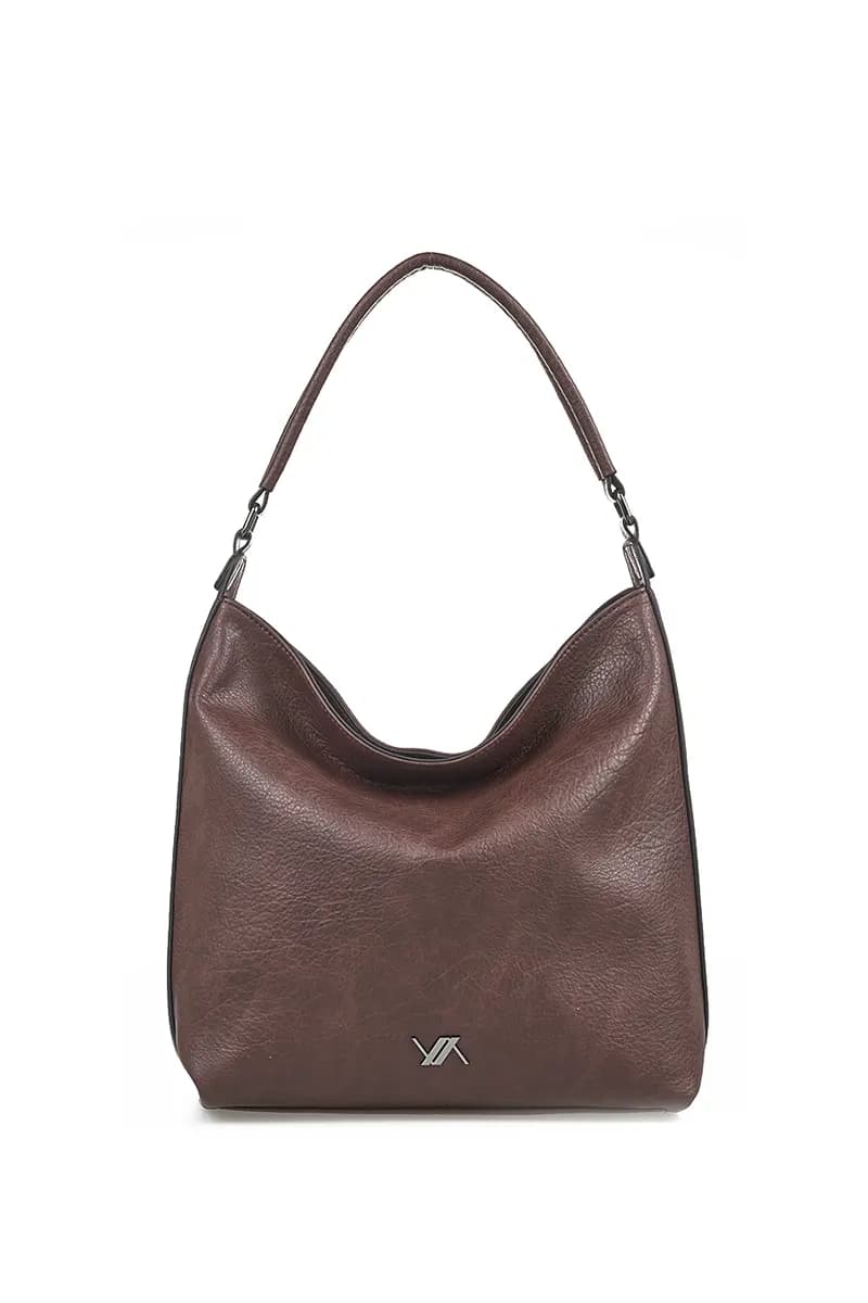 VERDE FASHION | Borsa a sacca con zip - 9
