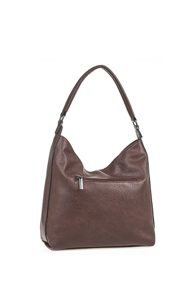 VERDE FASHION | Borsa a sacca con zip - 10