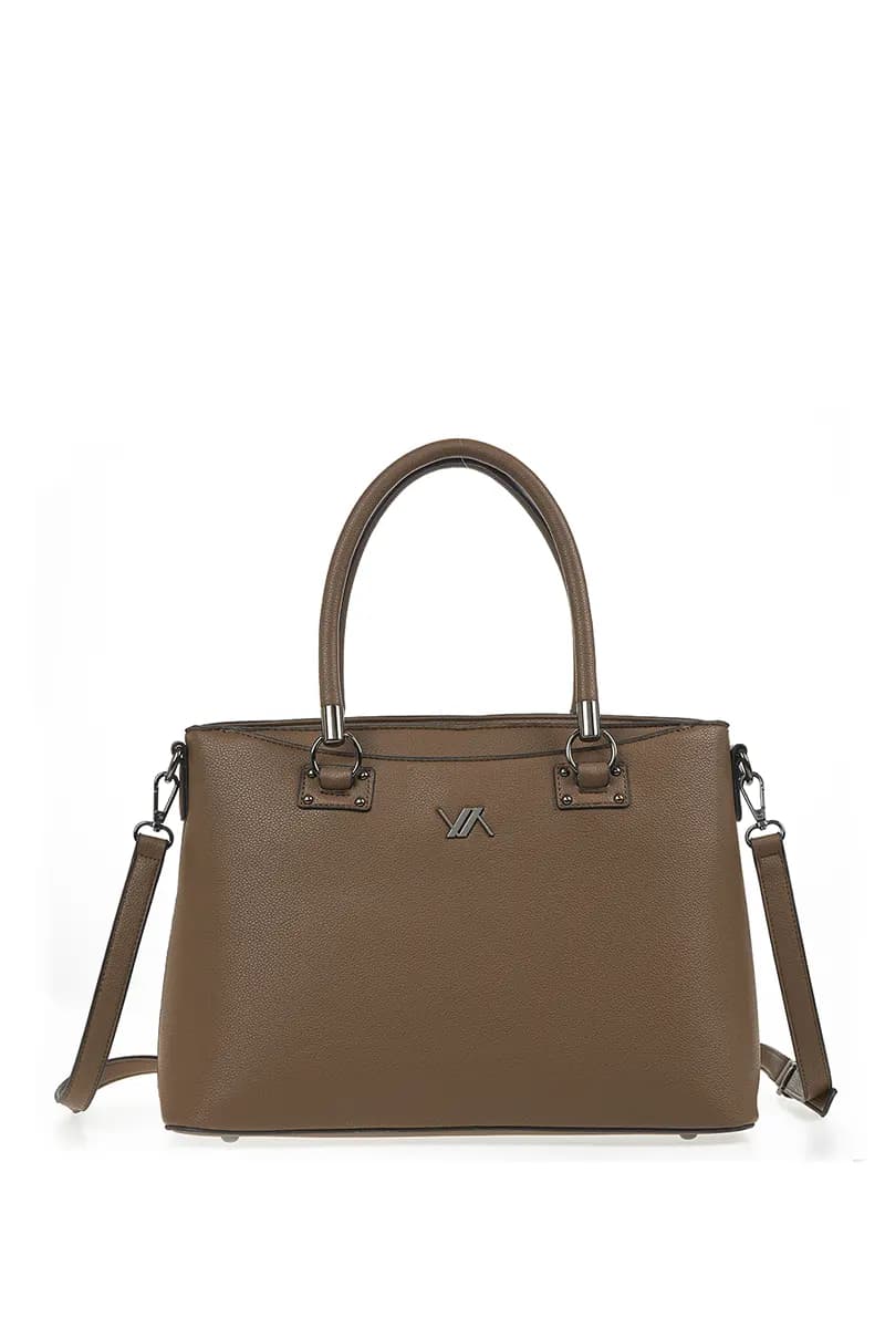 VERDE FASHION | Borsa cartella con tracolla - 9