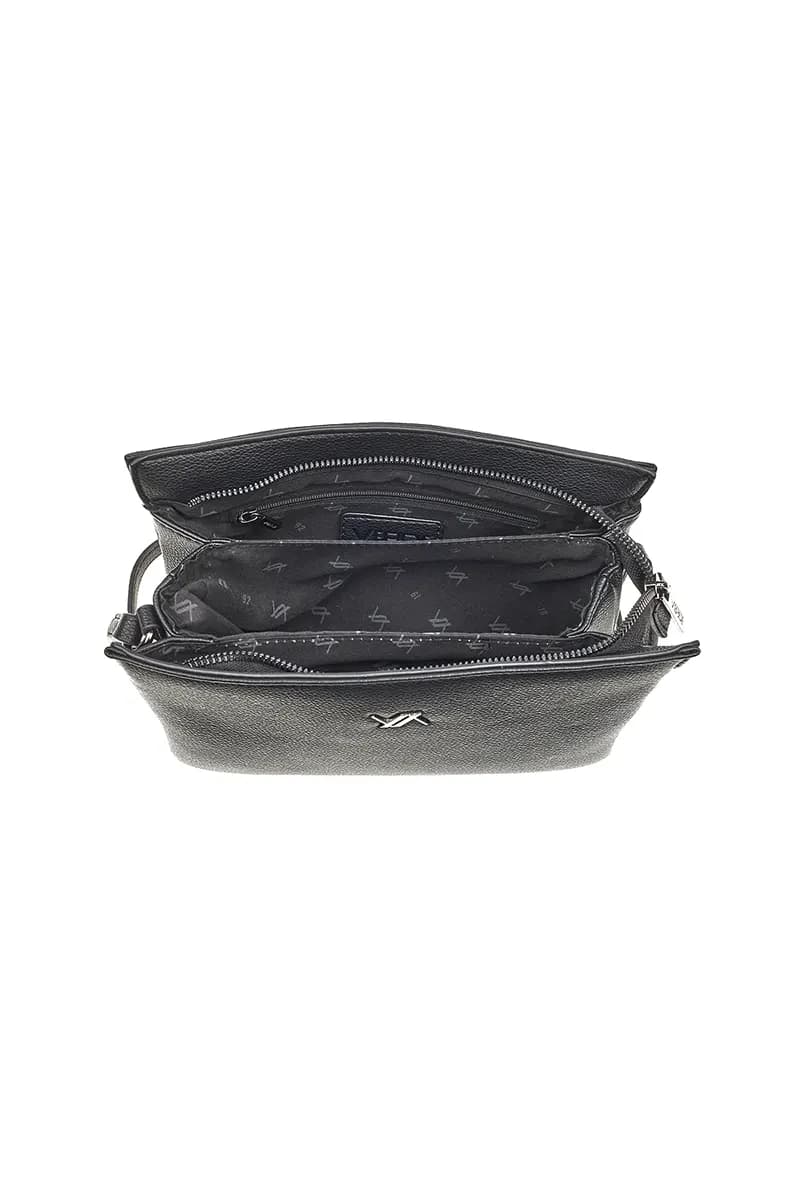 VERDE FASHION | Borsa tracolla tre scomparti - 4