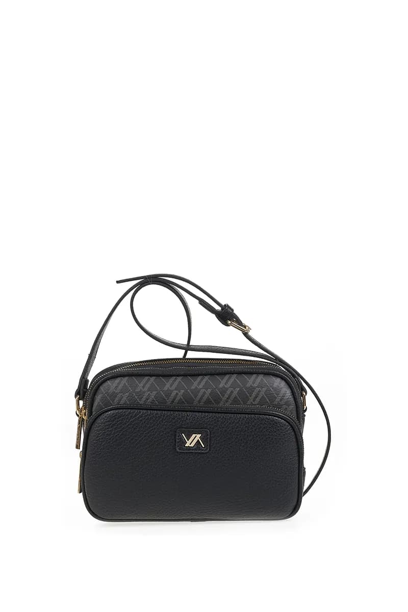 VERDE FASHION | Tracolla piccola doppia zip con logo - 20