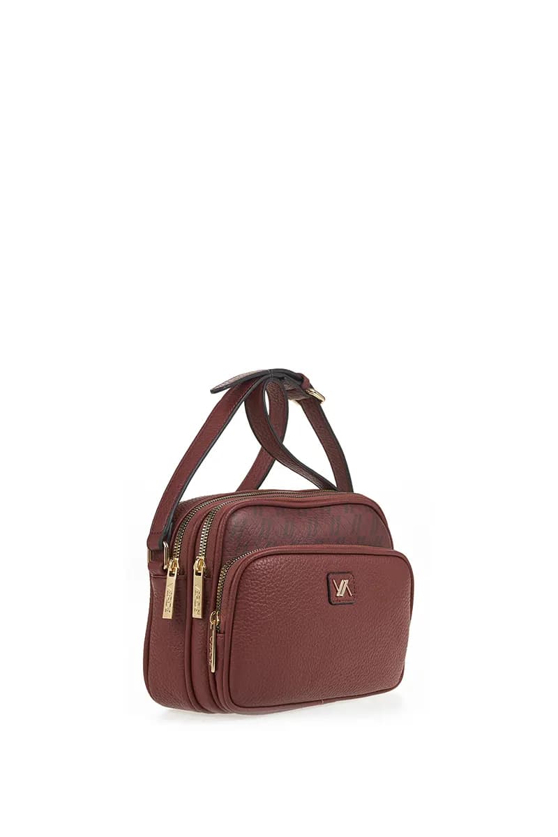 VERDE FASHION | Tracolla piccola doppia zip con logo - 11