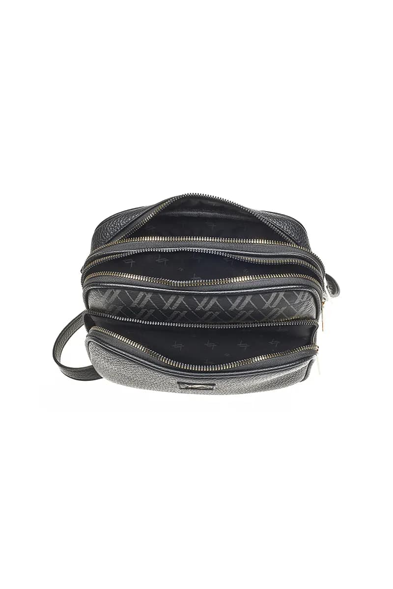 VERDE FASHION | Tracolla piccola doppia zip con logo - 8