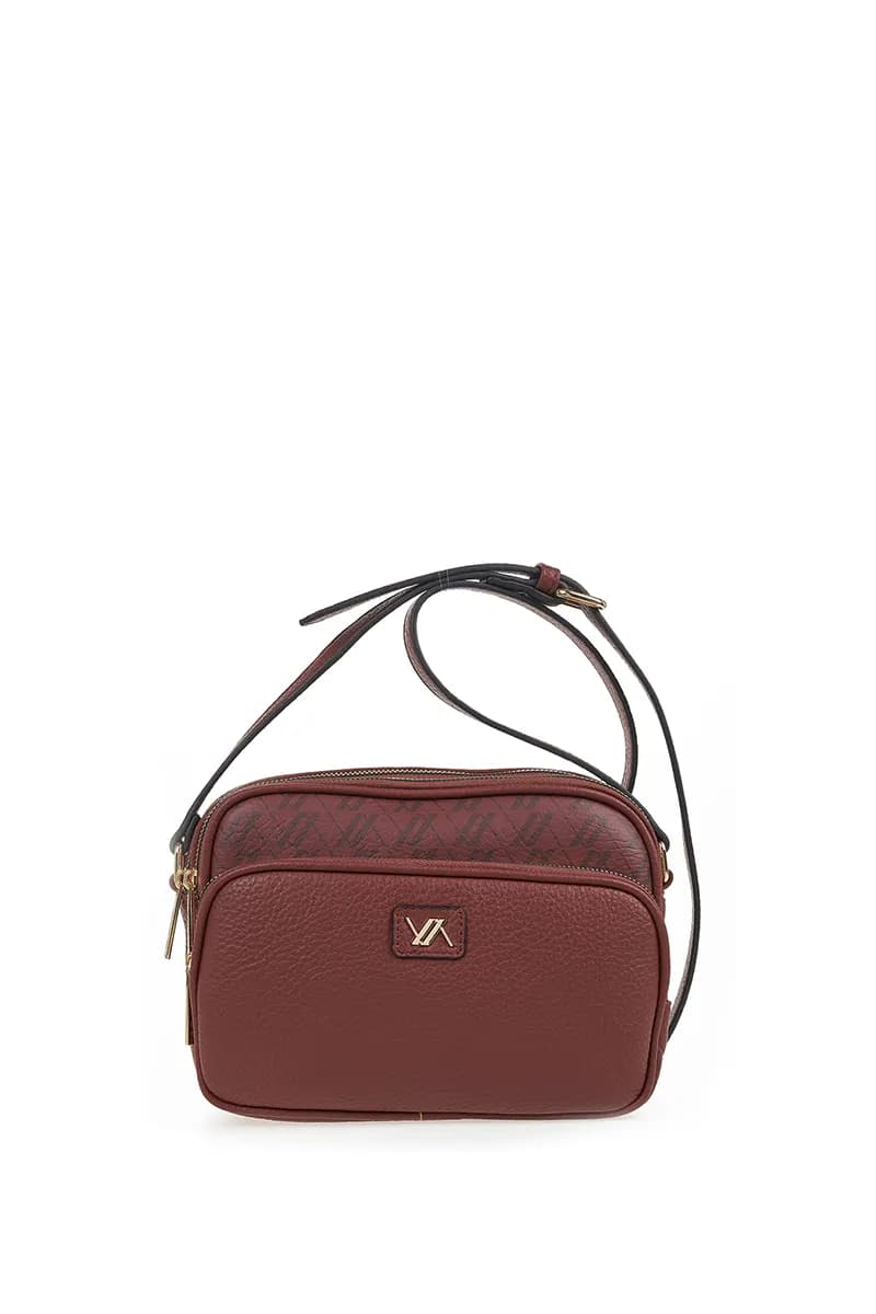VERDE FASHION | Tracolla piccola doppia zip con logo - 9