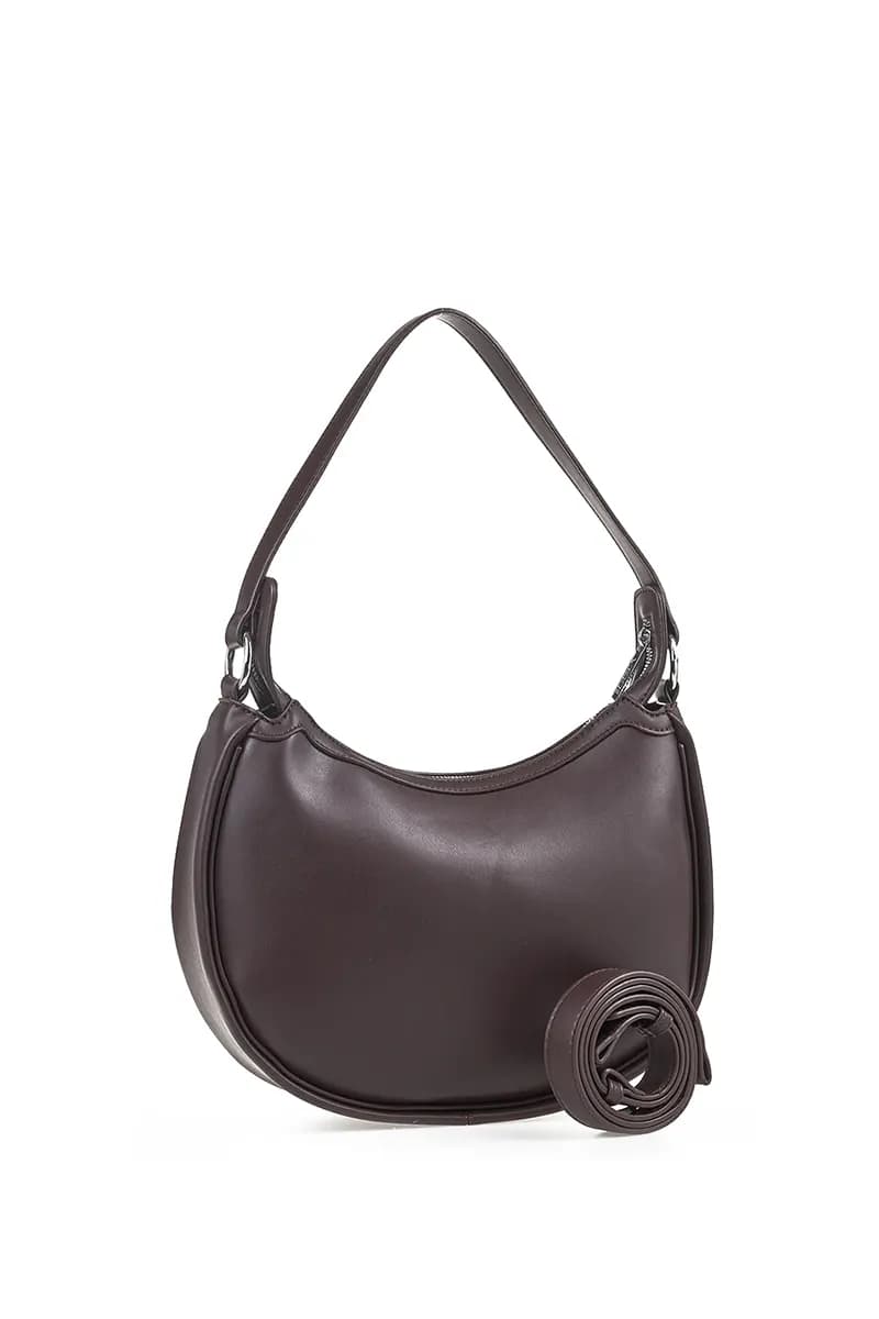 VERDE FASHION | Borsa hobo a spalla con tracolla - 6