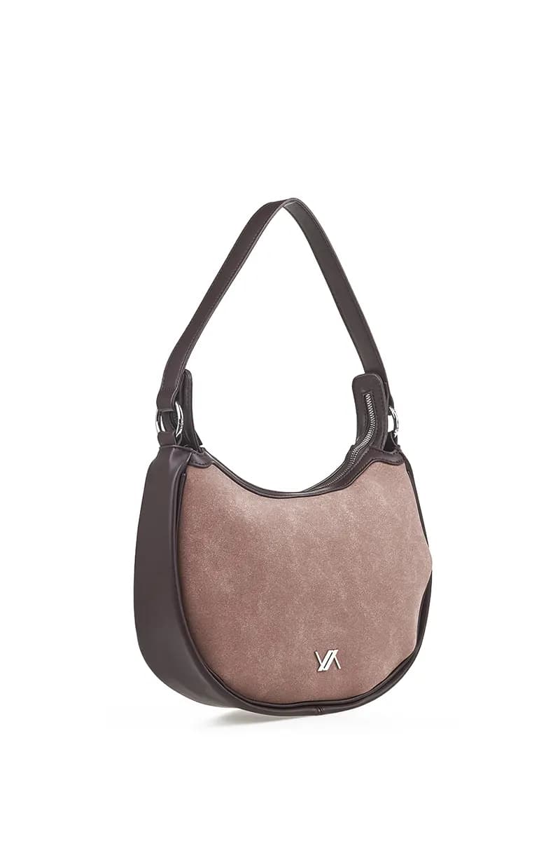 VERDE FASHION | Borsa hobo a spalla con tracolla - 7