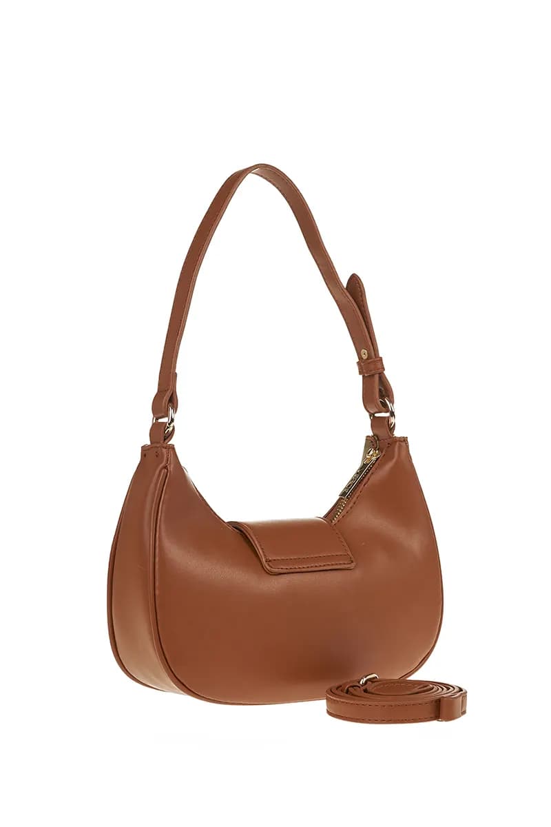 VERDE FASHION | Borsa hobo a spalla con fibbia - 6