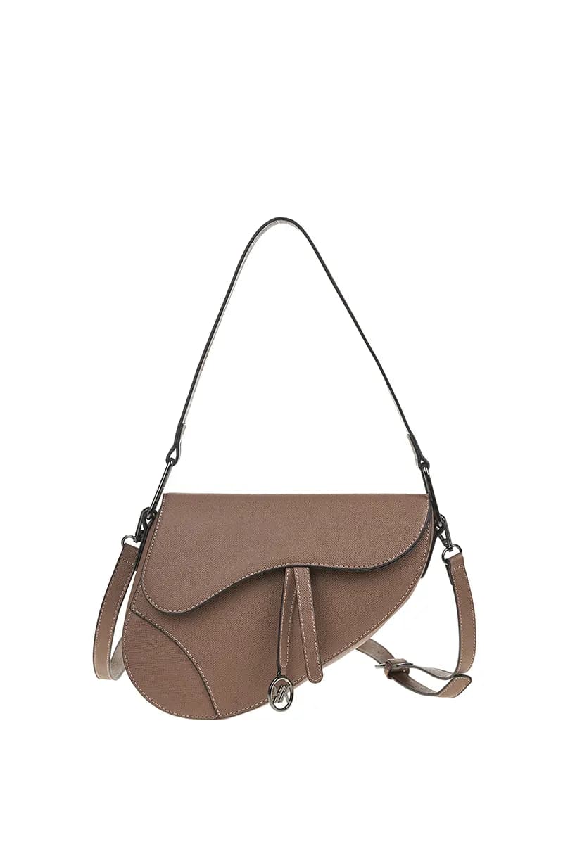 VERDE FASHION | Borsa da sella saddle con tracolla - 14