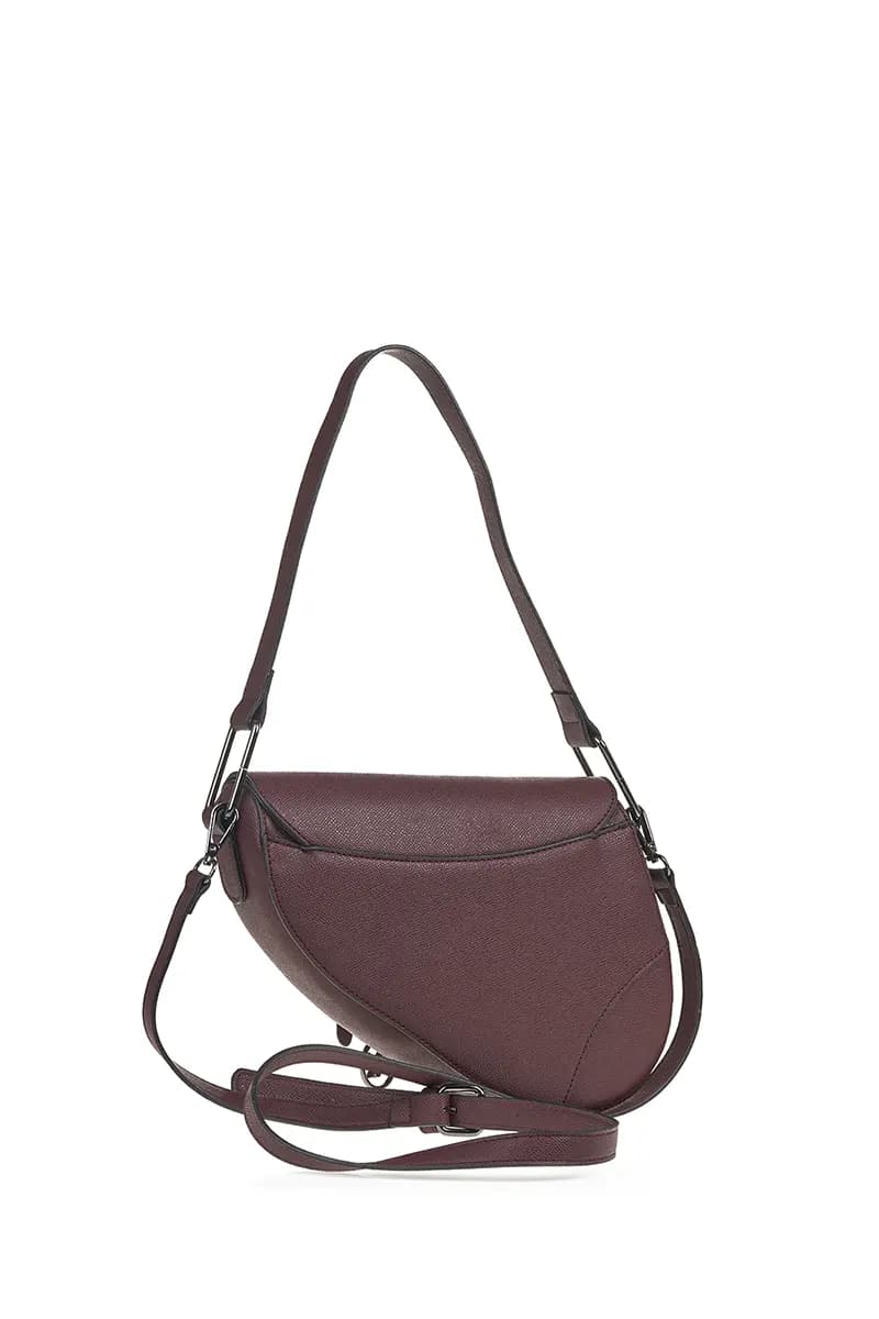 VERDE FASHION | Borsa da sella saddle con tracolla - 2