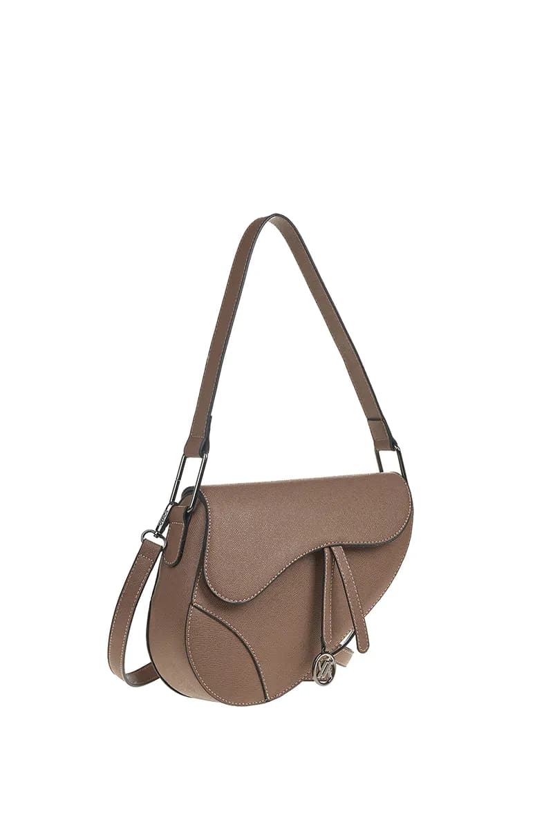 VERDE FASHION | Borsa da sella saddle con tracolla - 12