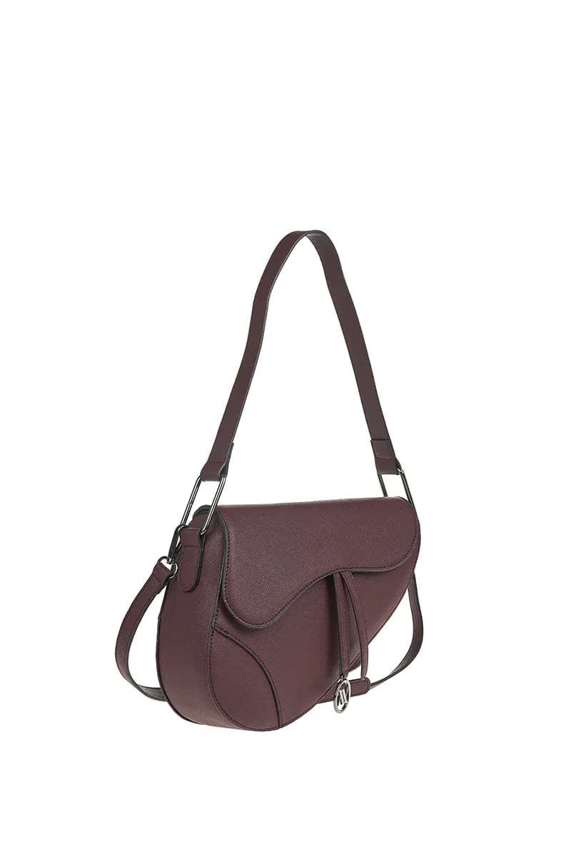 VERDE FASHION | Borsa da sella saddle con tracolla - 4