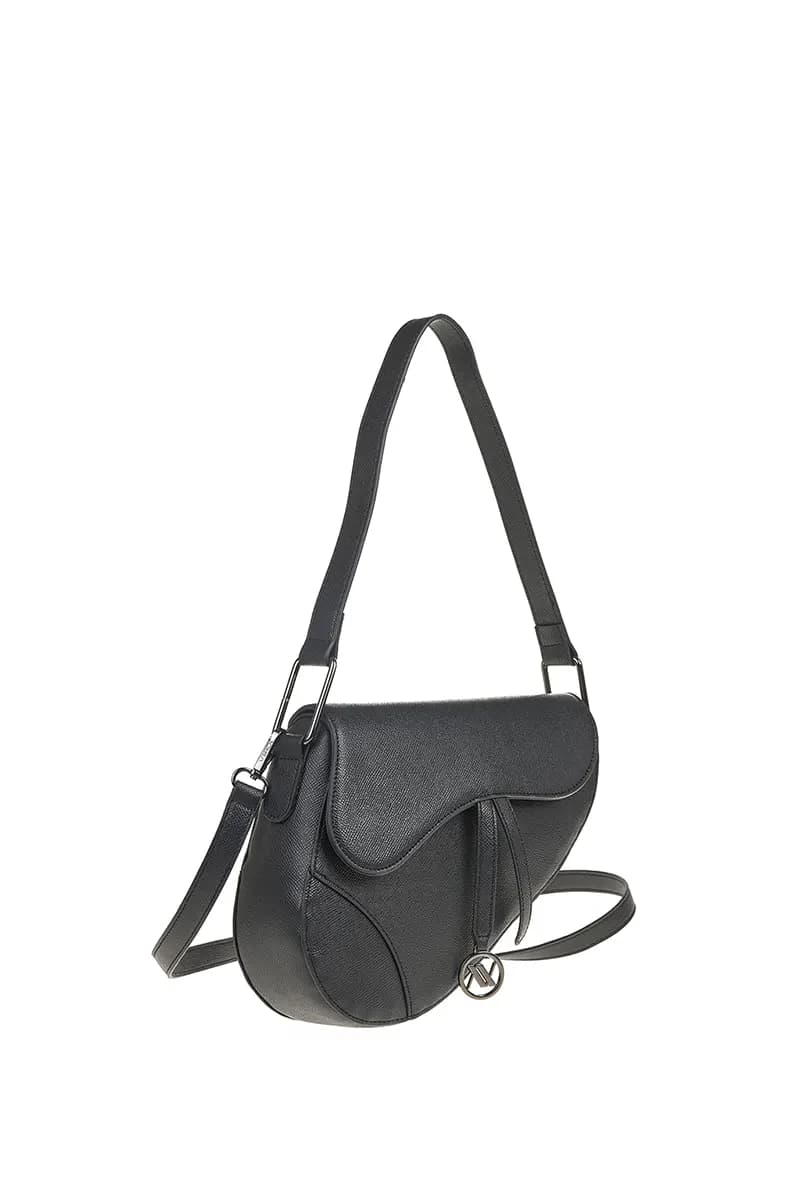 VERDE FASHION | Borsa da sella saddle con tracolla - 8
