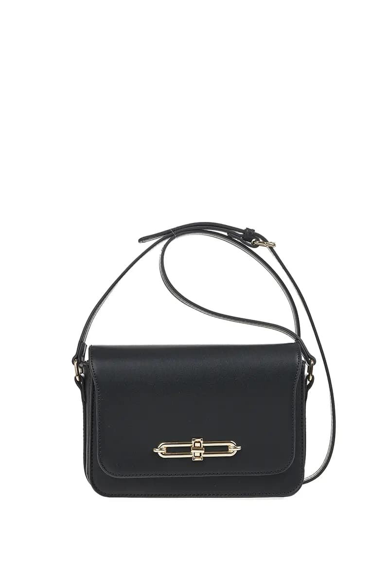 VERDE FASHION | Borsa a tracolla con pattina - 15