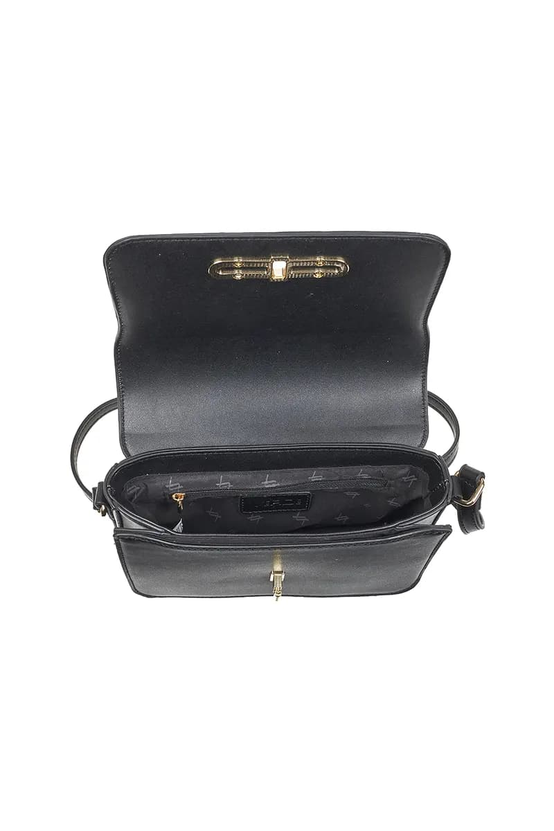 VERDE FASHION | Borsa a tracolla con pattina - 4