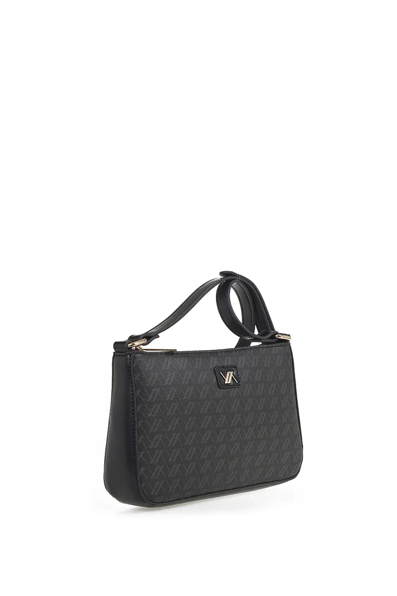 VERDE FASHION | Borsa a tracolla con logo - 3