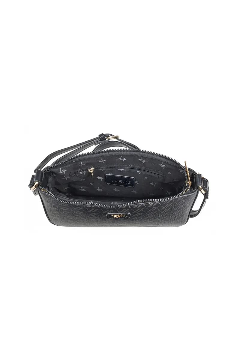 VERDE FASHION | Borsa a tracolla con logo - 4