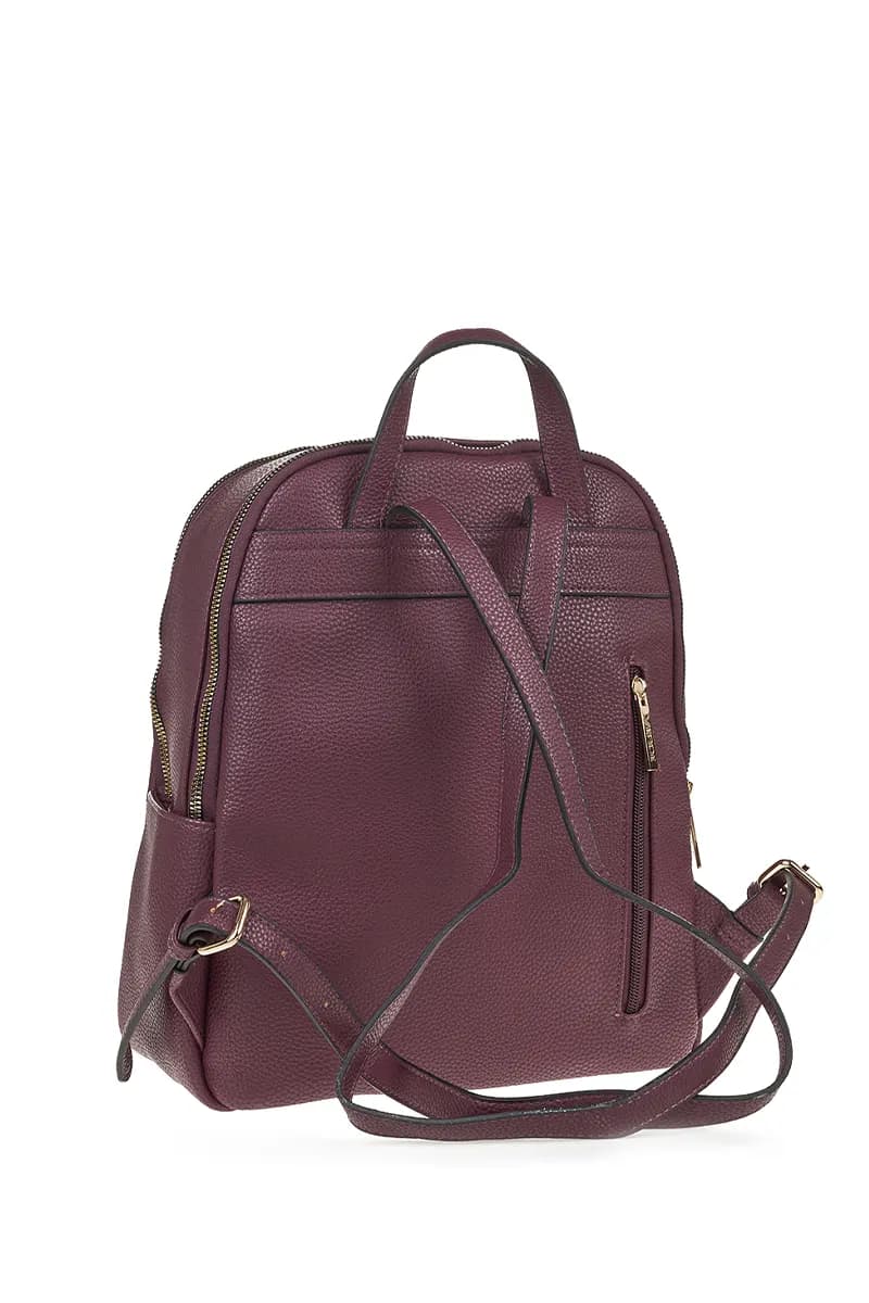VERDE FASHION | Zaino doppia tasca in ecopelle - 10