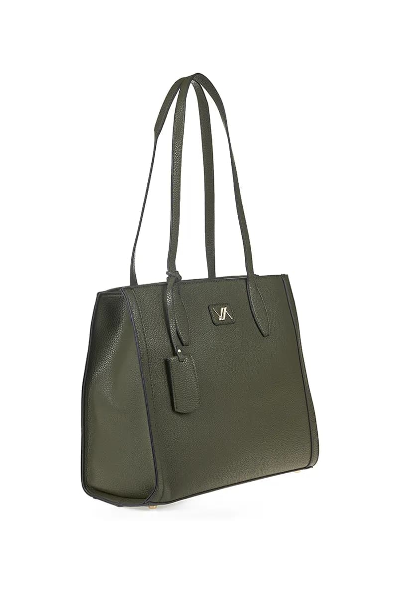 VERDE FASHION | Borsa a spalla in ecopelle - 11