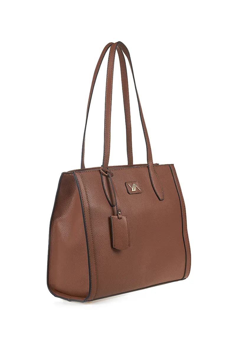 VERDE FASHION | Borsa a spalla in ecopelle - 7