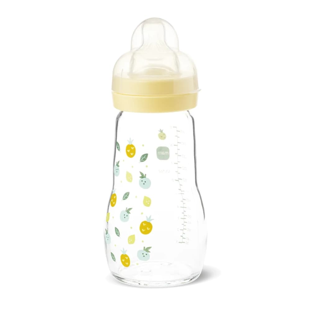 Biberon in Vetro Mam Feel Good 260 ml 2m+