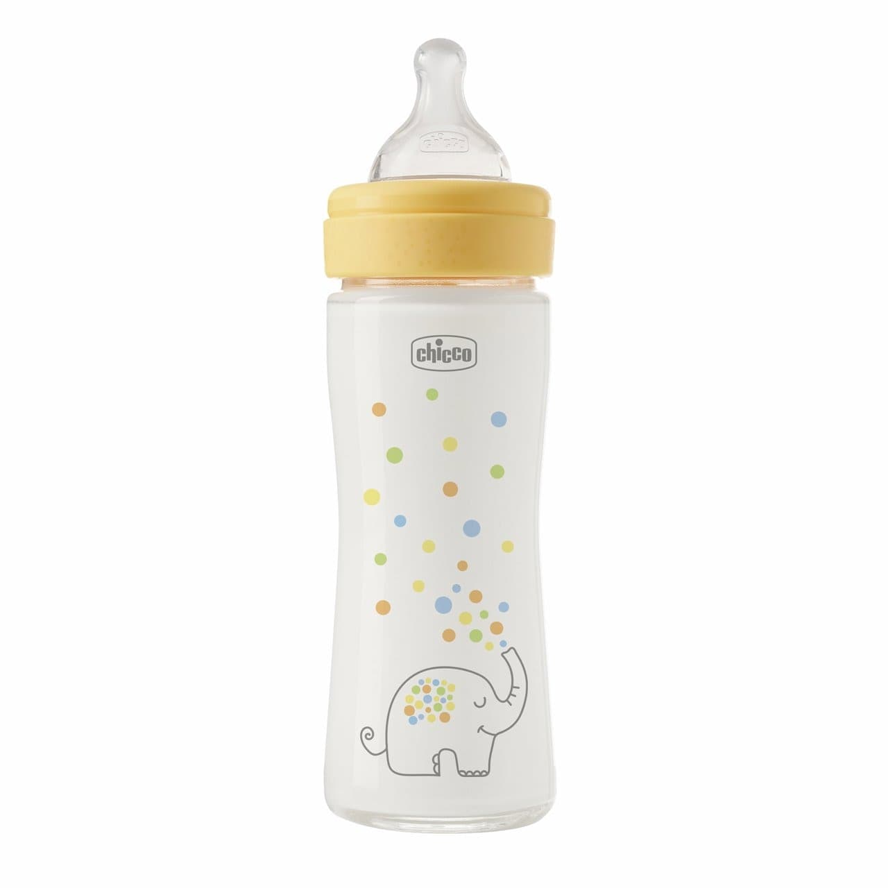 Biberon in Vetro Perfect Easy Chicco 240ml Flusso Lento - 3