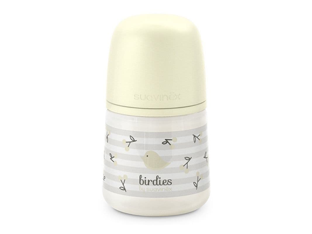 Biberon Suavinex Birdies Flusso Lento 150ml – Neutro