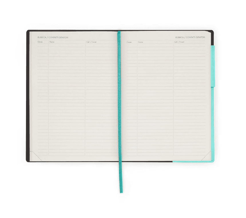 Legami - Agenda del Docente 13 Mesi Settimanale Large  - 2025/2026 Aquatic Awe - 12