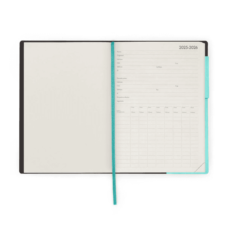 Legami - Agenda del Docente 13 Mesi Settimanale Large  - 2025/2026 Aquatic Awe - 4