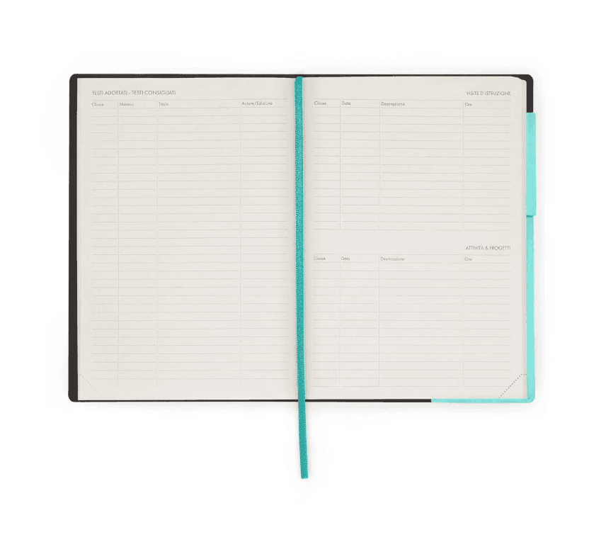 Legami - Agenda del Docente 13 Mesi Settimanale Large  - 2025/2026 Aquatic Awe - 9