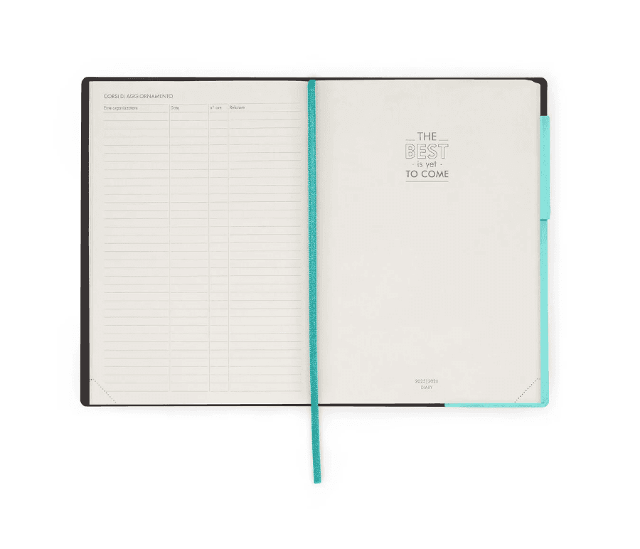 Legami - Agenda del Docente 13 Mesi Settimanale Large  - 2025/2026 Aquatic Awe - 10