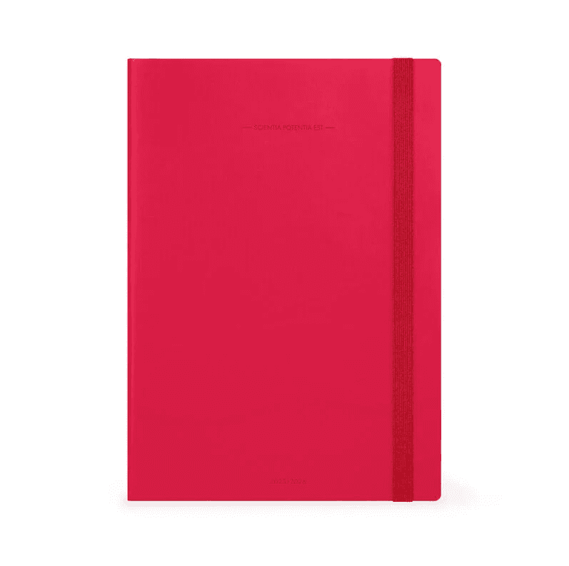 Legami - Agenda del Docente 13 Mesi Settimanale Large  - 2025/2026 Cherry Bomb