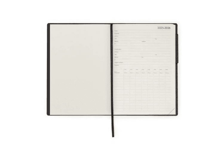 Legami - Agenda del Docente 13 Mesi Settimanale Large  - 2025/2026 Deep Graphite - 4