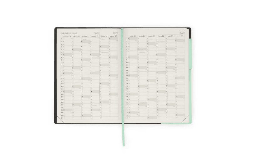 Legami - Agenda del Docente 13 Mesi Settimanale Large  - 2025/2026 Pastel Mint - 5