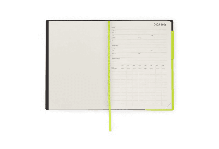 Legami - Agenda del Docente 13 Mesi Settimanale Large  - 2025/2026 Chartreuse - 4