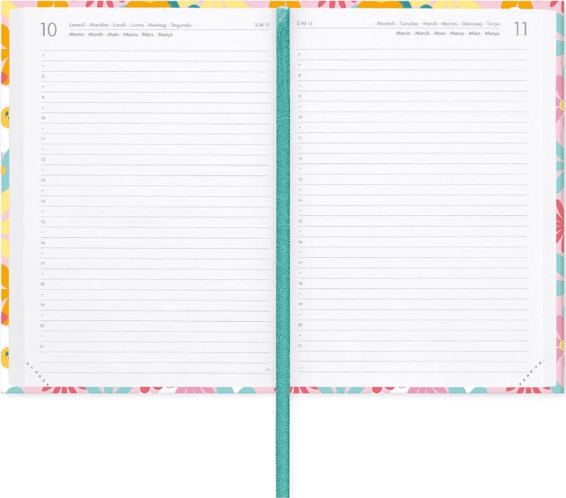 Legami - Agenda 16 Mesi Giornaliera Fotografica Medium - Daisy - 4