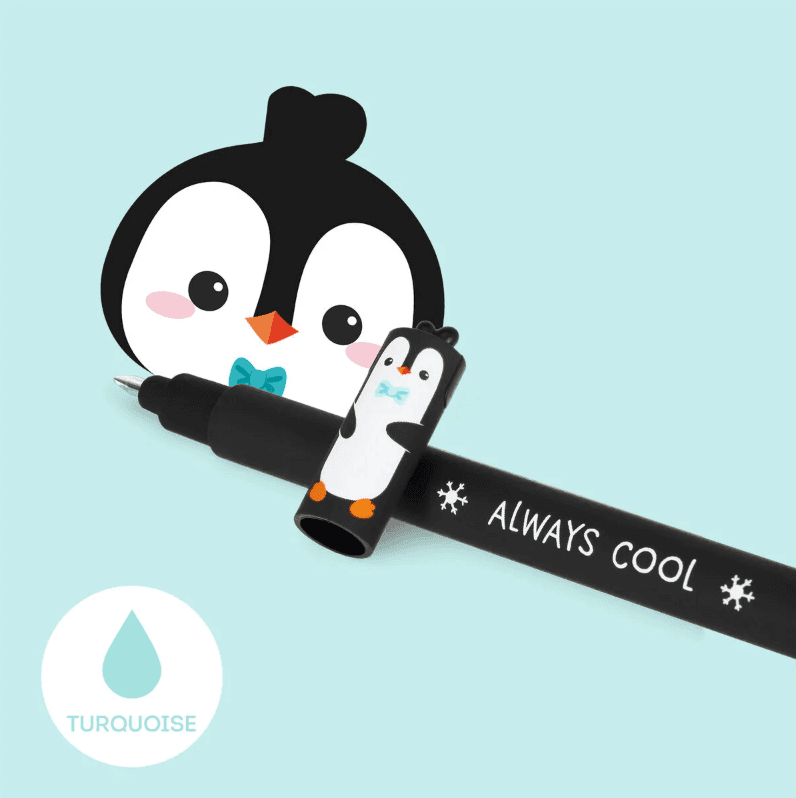 Legami - Penna Gel Cancellabile - Erasable Pen - Penguin (EP0033) - 3