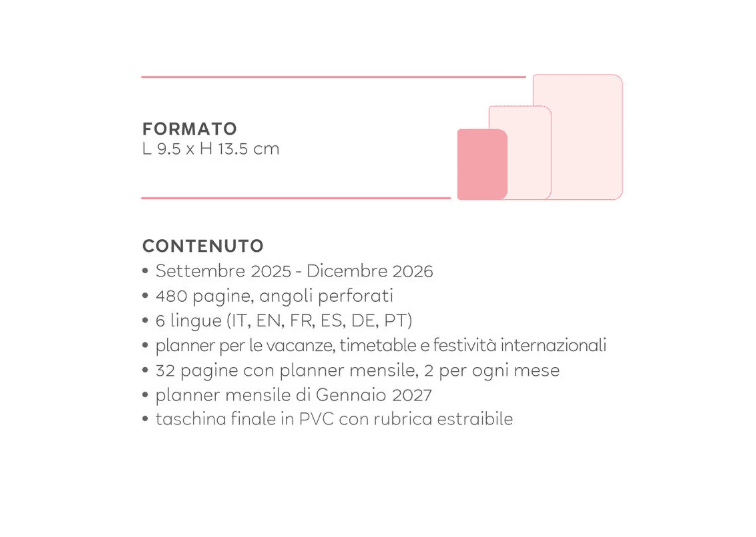 Legami - Agenda 16 Mesi Giornaliera Fotografica Small - Space - 6