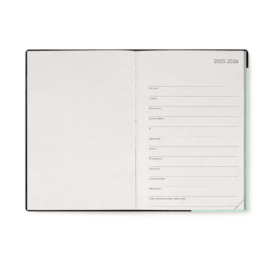 Legami - Agenda 16 Mesi Giornaliera Medium - Pastel Mint - 3