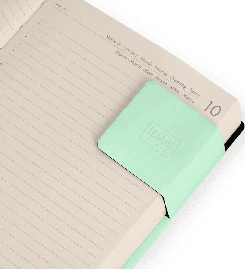 Legami - Agenda 16 Mesi Giornaliera Medium - Pastel Mint - 6